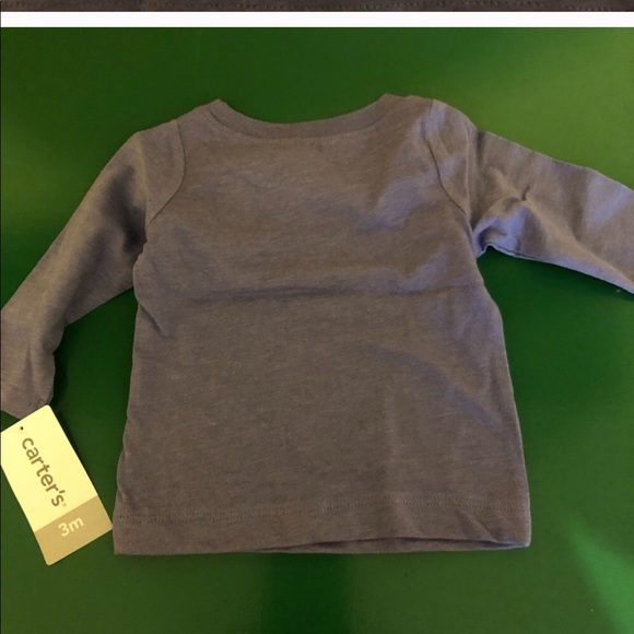 Carter’s 3 Month Long Sleeve Tee Be Kind Happy Fun - Picture 3 of 3